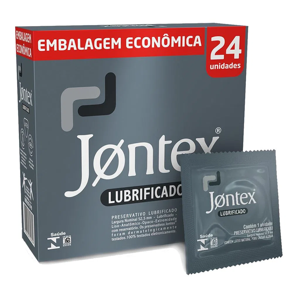 Caixa Com 24 Un Preservativo Jontex Sex Shop Suzano 1656